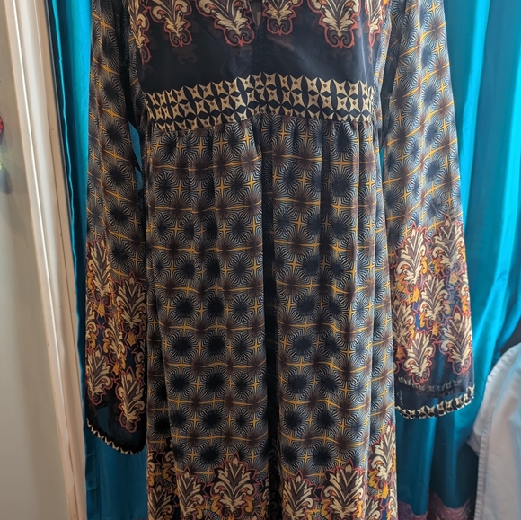 Boho Print Dress - Picture 3 of 7